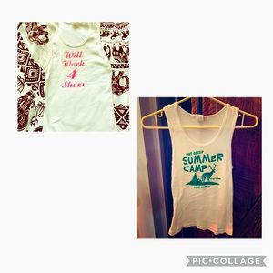 Two cute tank tops